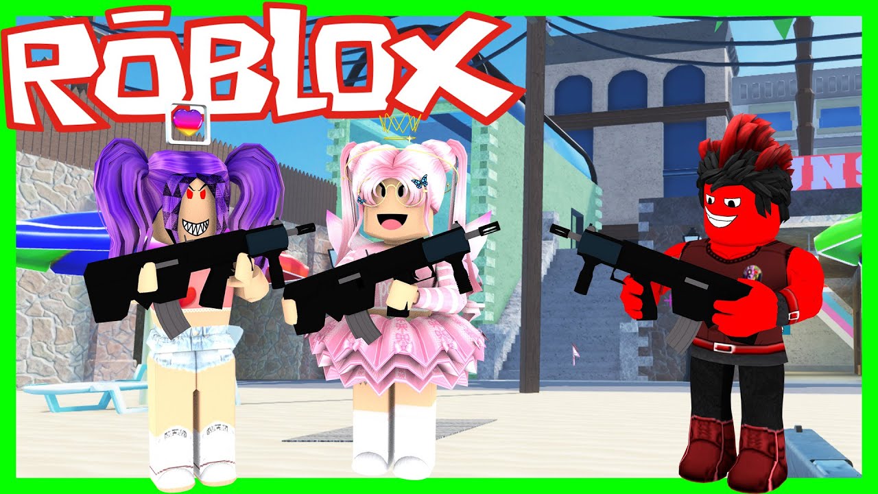 PELEA A MUERTE CON CUCHILLOS *CHICOS VS CHICAS* F.T. LA FAMILY l ARSENAL l ROBLOX