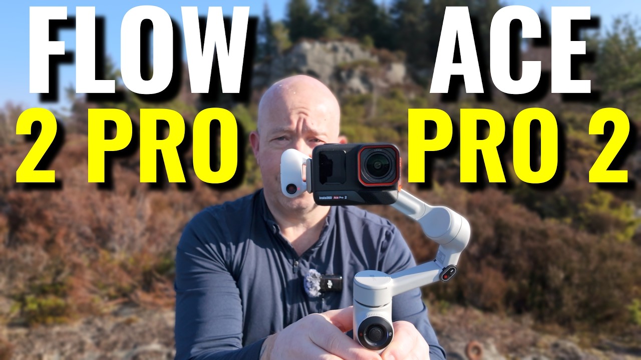 Insta360 Flow 2 Pro + Ace Pro 2: UNEXPECTED Action Camera MAGIC!