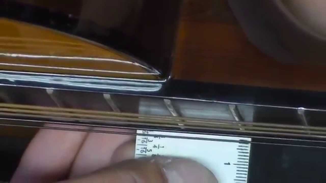 Como Avaliar Altura da Corda do Violão | Guilherme Luthier Bh
