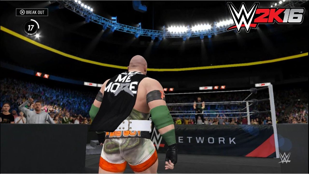 WWE 2k16 - Ryback vs. Kevin Owens: Intercontinental Championship | PS4 Gameplay