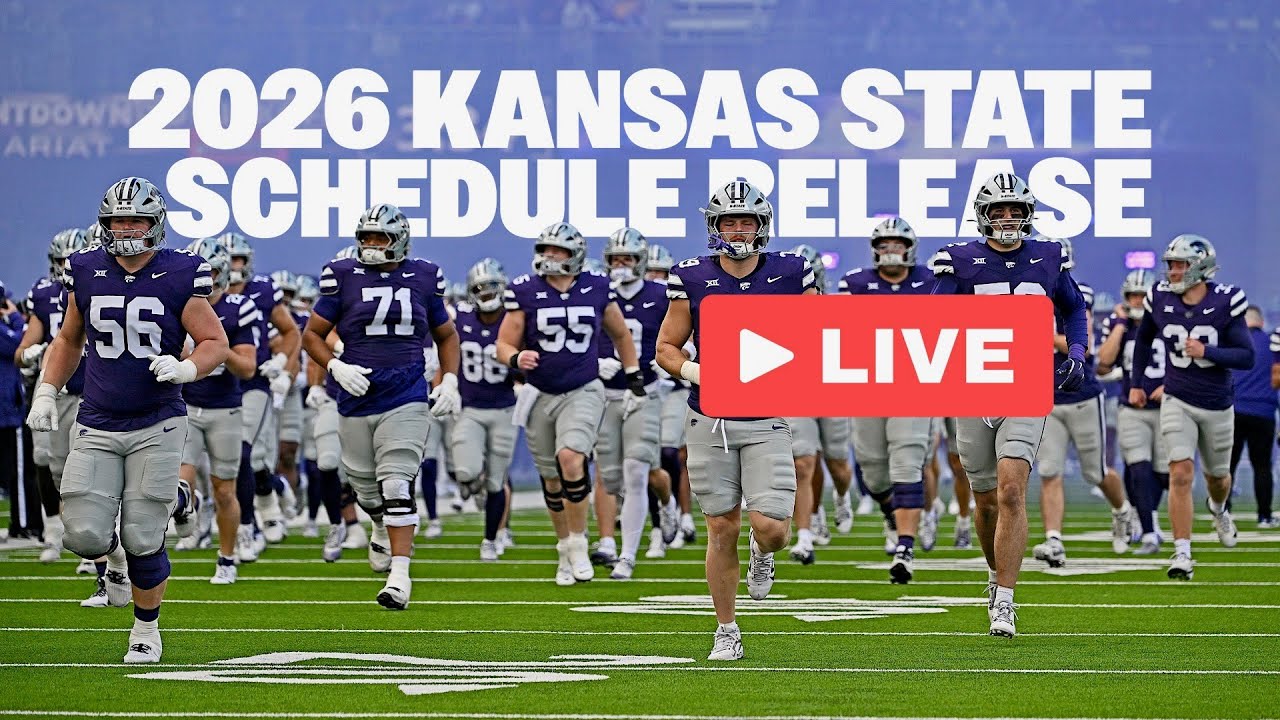 GPC LIVE! Kansas State 2026 football schedule release
