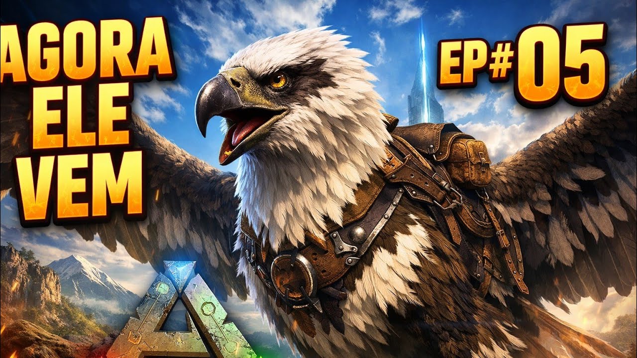 agora o Argentavis vem, ARK Survival Evolved (ep#05)