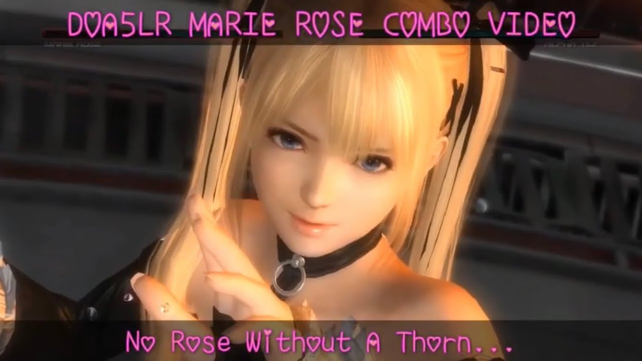 DOA5LR MARIE ROSE COMBO VIDEO