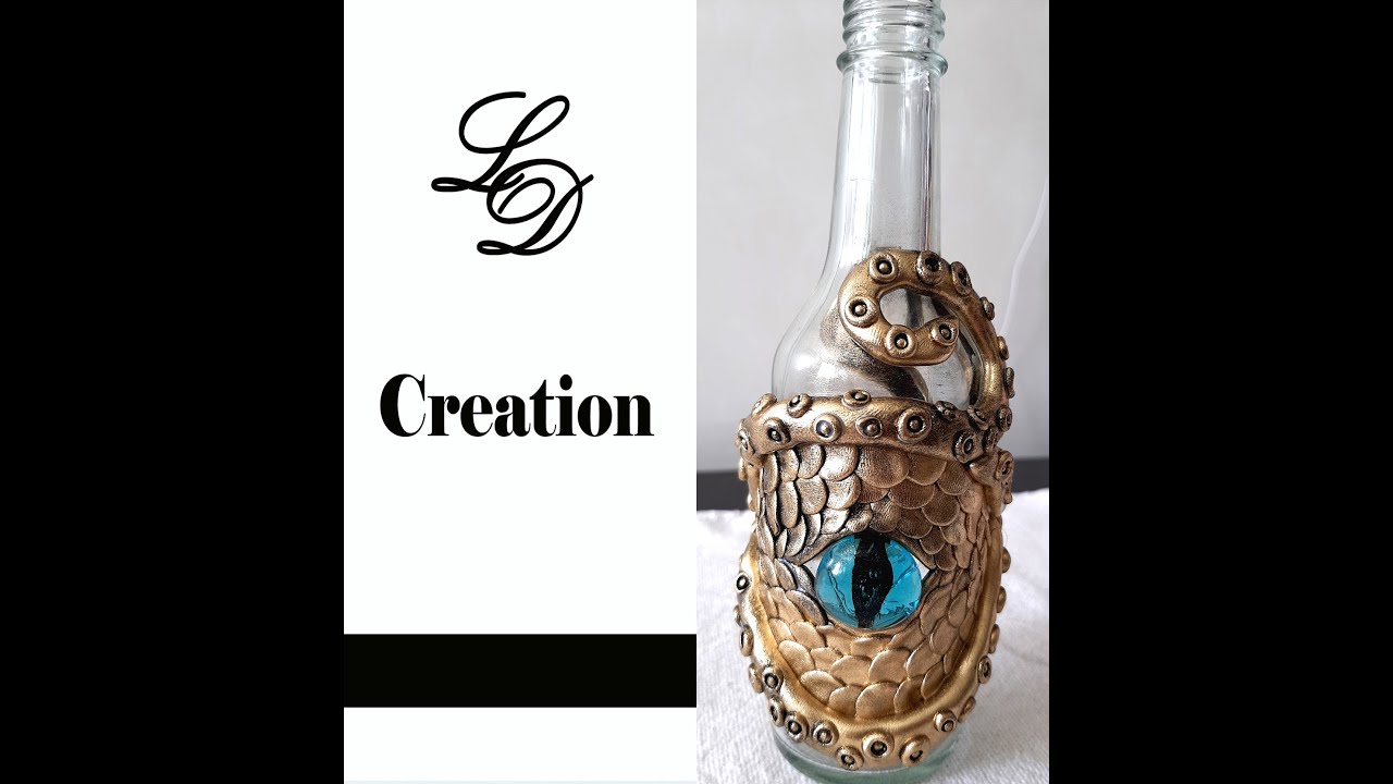 Super Easy DIY Polymer Clay Project - Eye of the dragon - Poison bottle - FIMO - Staedtler