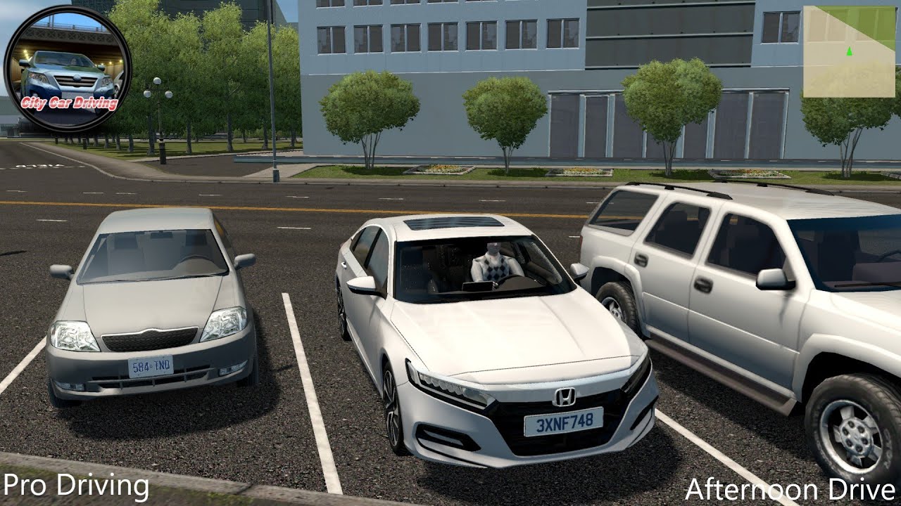 City Car Driving - White 2021 Honda Accord 2.0T (Afternoon Drive)