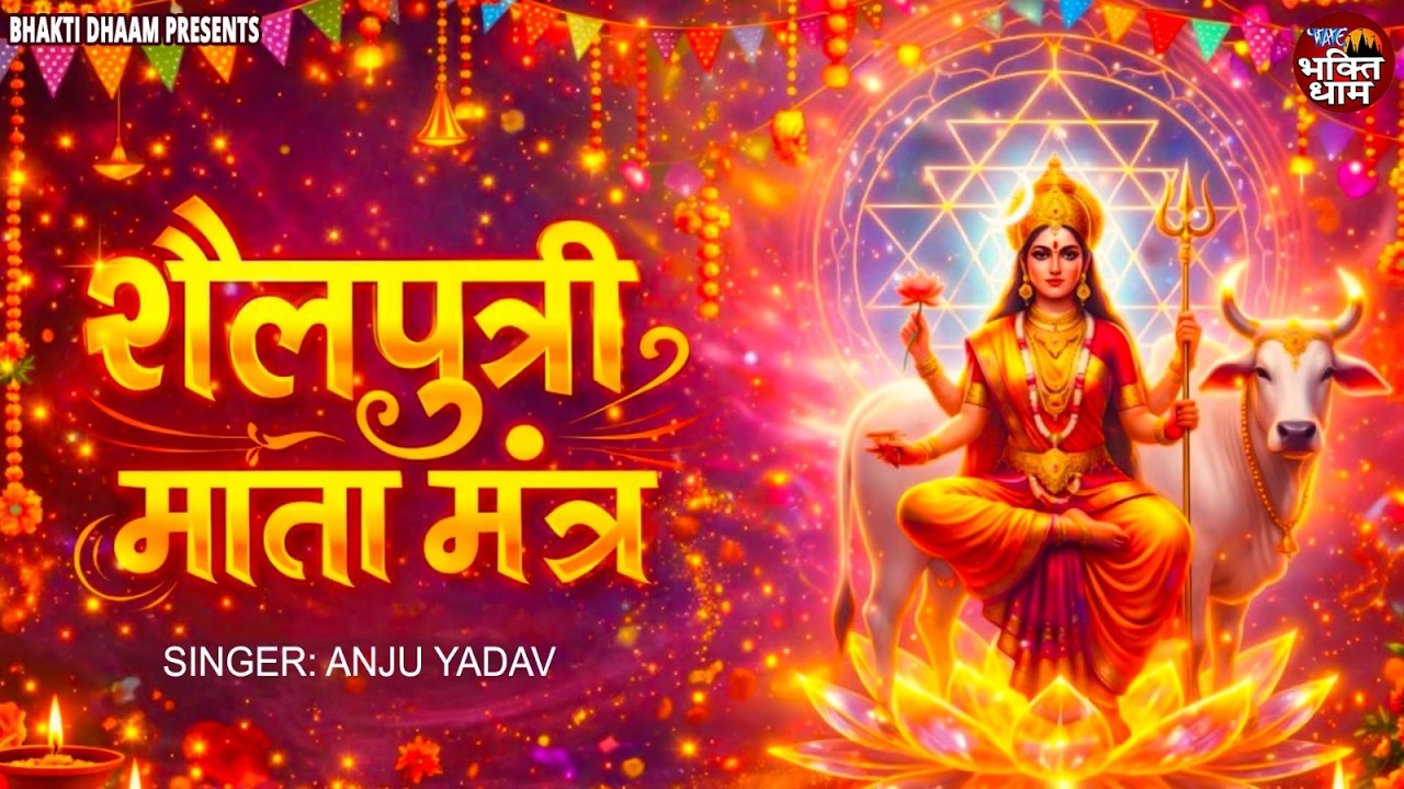 नवरात्र का पहला दिन | Shailaputri Mata Mantra Jaap 108 | माँ शैलपुत्री | chaitra navratri 2026