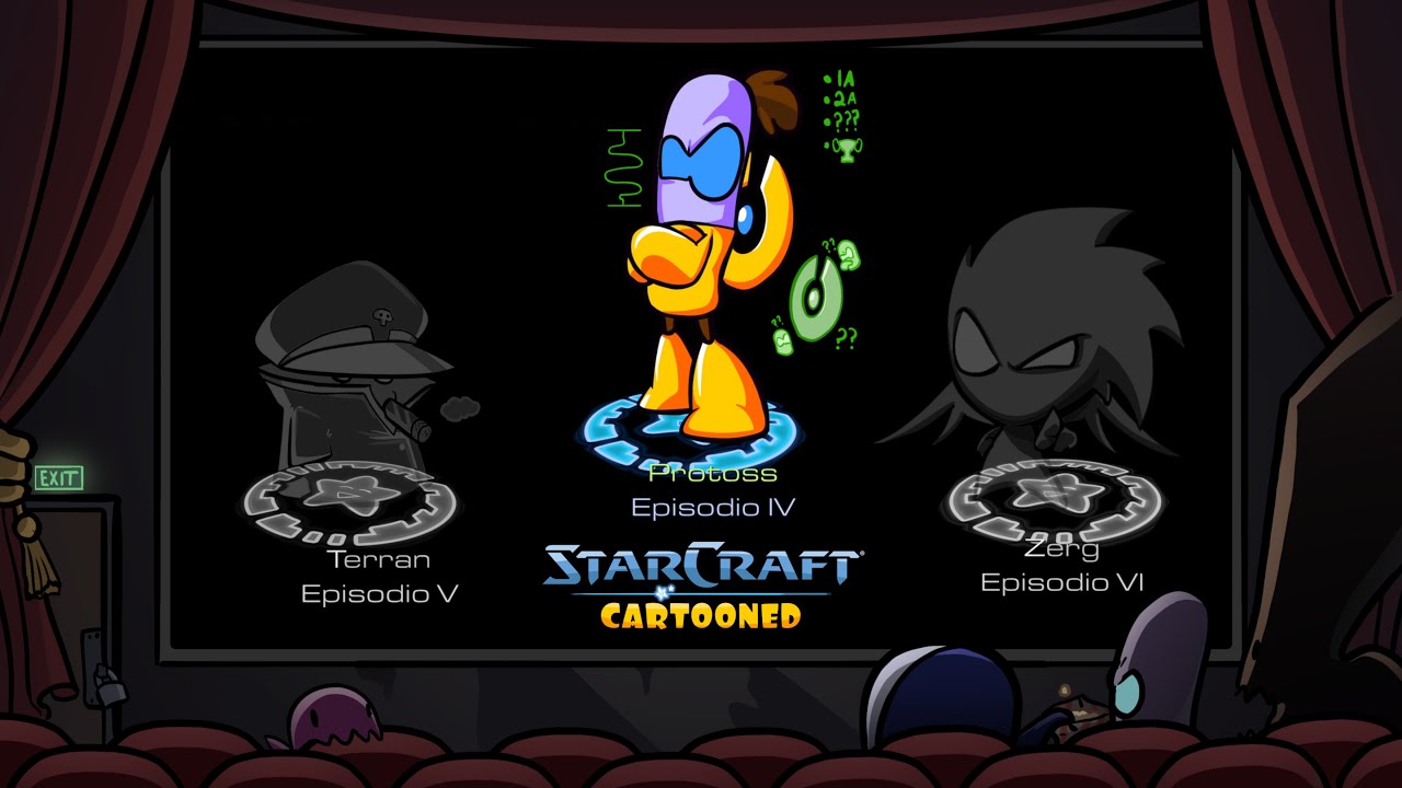 🌟Starcraft: Cartooned🎨- Episodio IV: Protoss - Campaña Completa en Español Latino