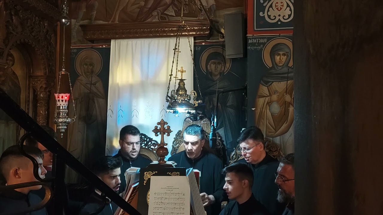 Τίς μή μακαρίσει σε... Σε ήχο πλ β υπό Ιωάννου. Ψάλλει κλιμάκιο του Ιεροψαλτικού Συλλόγου Θηβών.