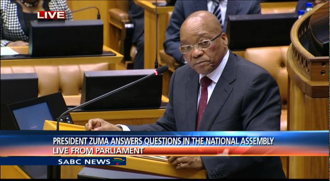 Zuma responds to Maimane's question on Bashir