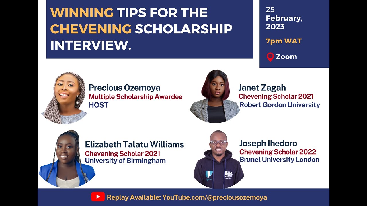 part 2 - Chevening INTERVIEW questions & ANSWERS. WIN the CHEVENING Scholarship to study FREE in UK.