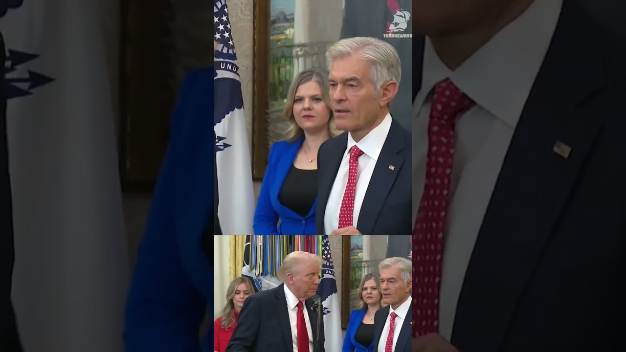 President Trump's Reaction as He Gets Corrected By Dr. Oz on Medicine Prices
