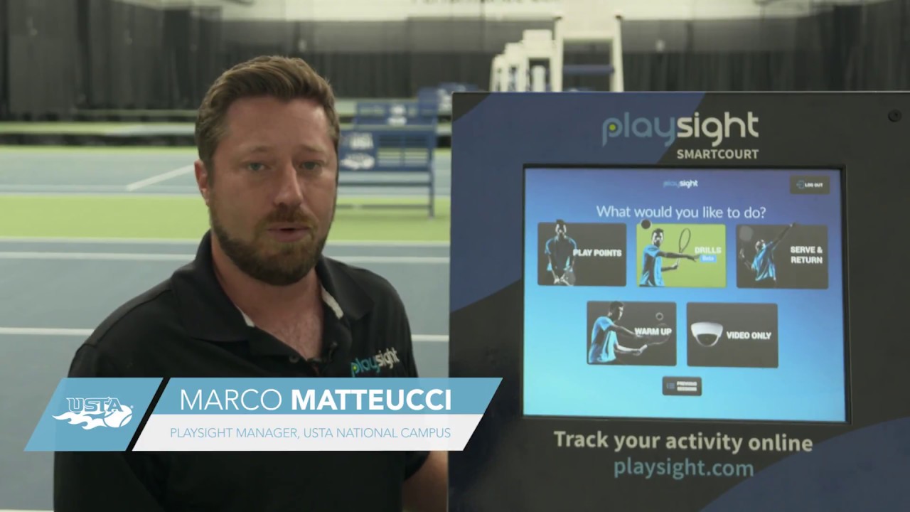 PlaySight SmartCourt PRO Tennis Tutorial - Baseline Points