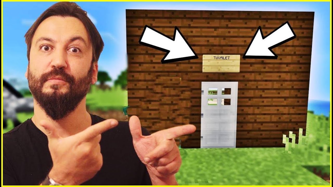 CEM TUVALET YAPTI !  | TaklaCraft #3