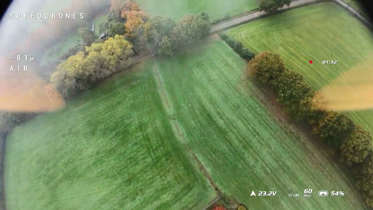 Drone test TW 5 inch laag wolkje