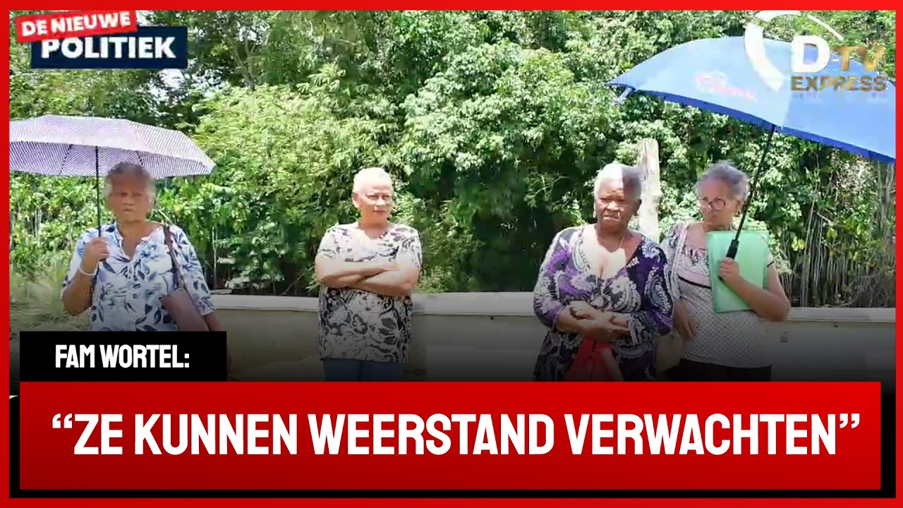 🚀 De Nieuwe Politiek LIVE • Familie Wortel reageert op situatie onderhoudstrook Domburg (Suriname)