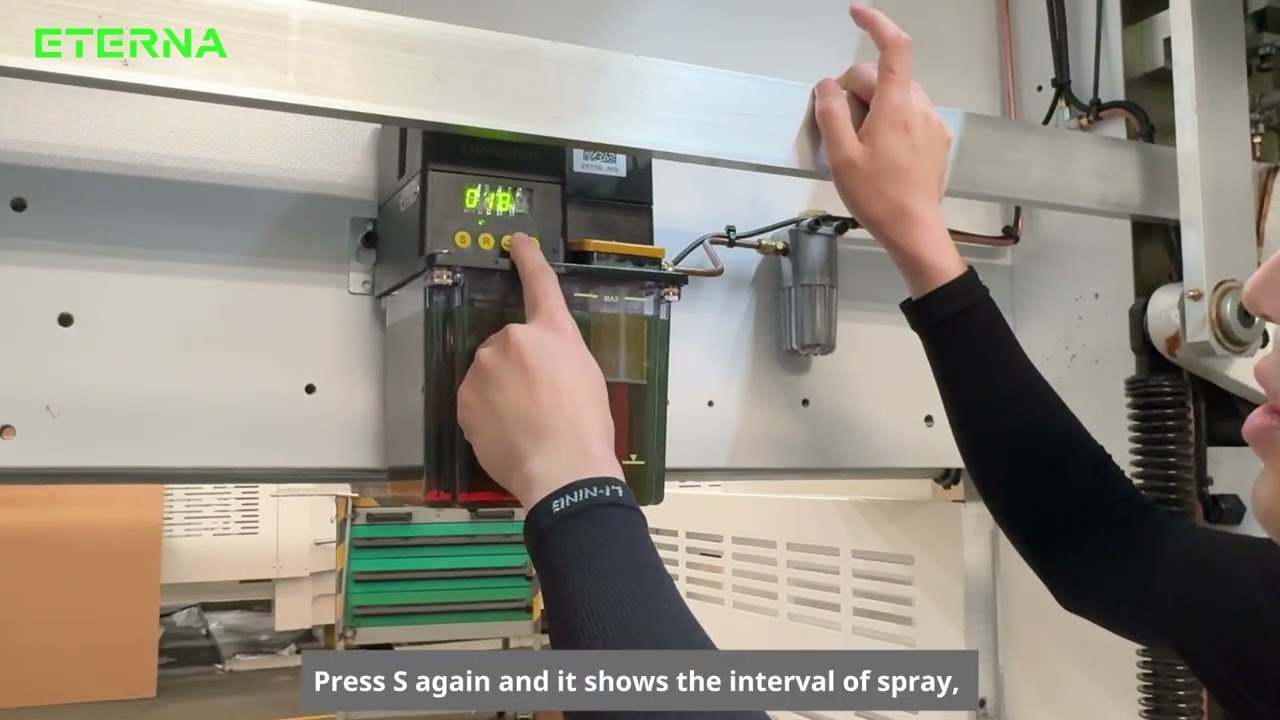 ETERNA Die Cutter Pro Tips - Auto Gripper Chain Lubrication System