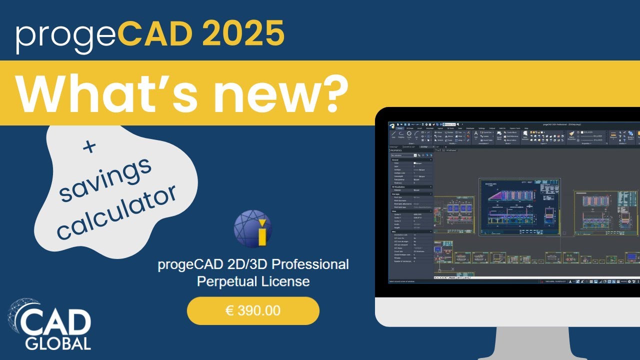 New Features | progeCAD 2025 | Best AutoCAD 2025 Alternative