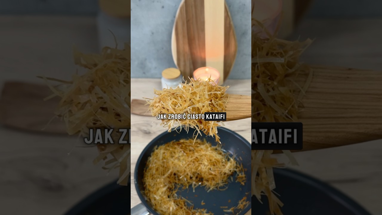Jak zrobić ciasto kataifi w domu?