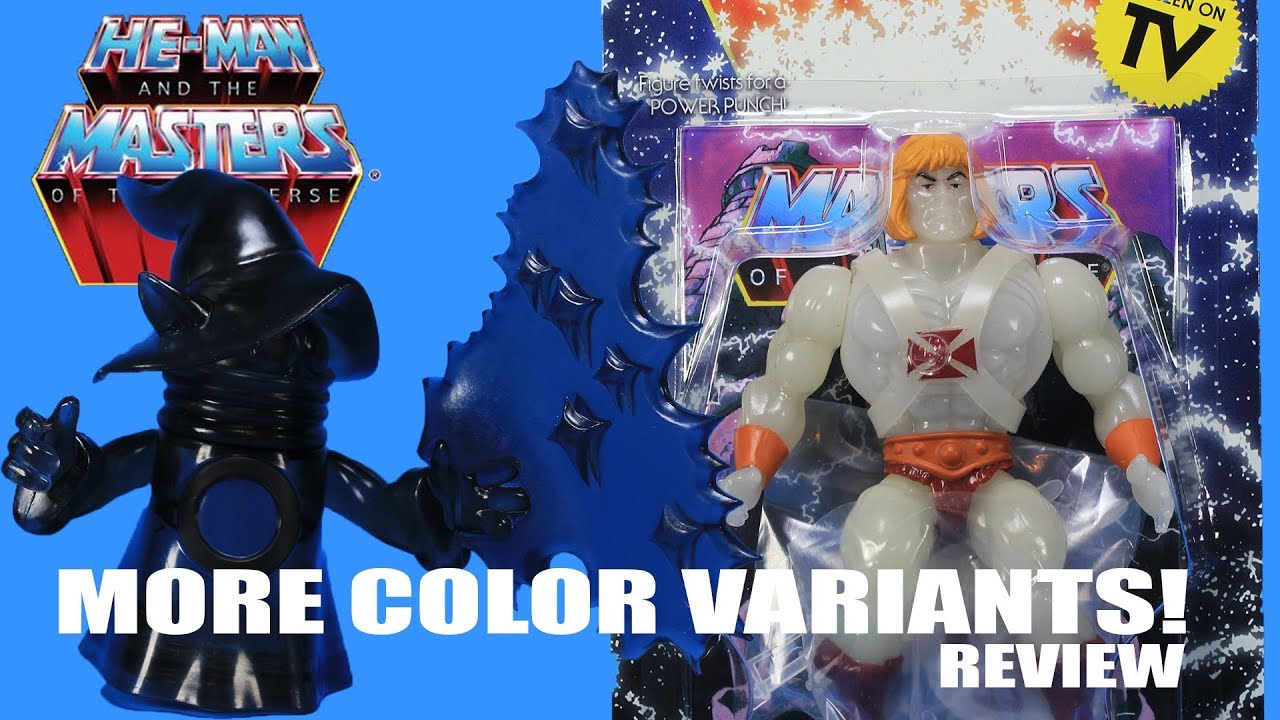Masters of the Universe Super7 More Variants Retro Filmation Figures Review