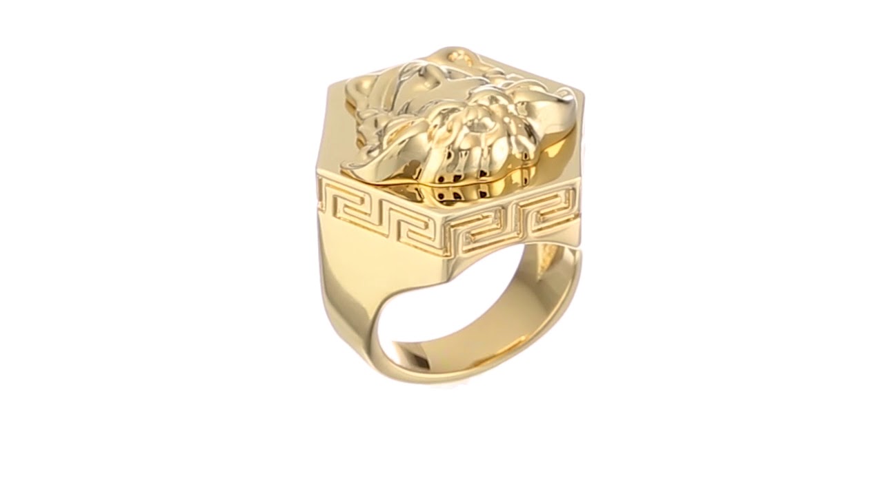 Versace Medusa Hex Ring SKU: 9006784