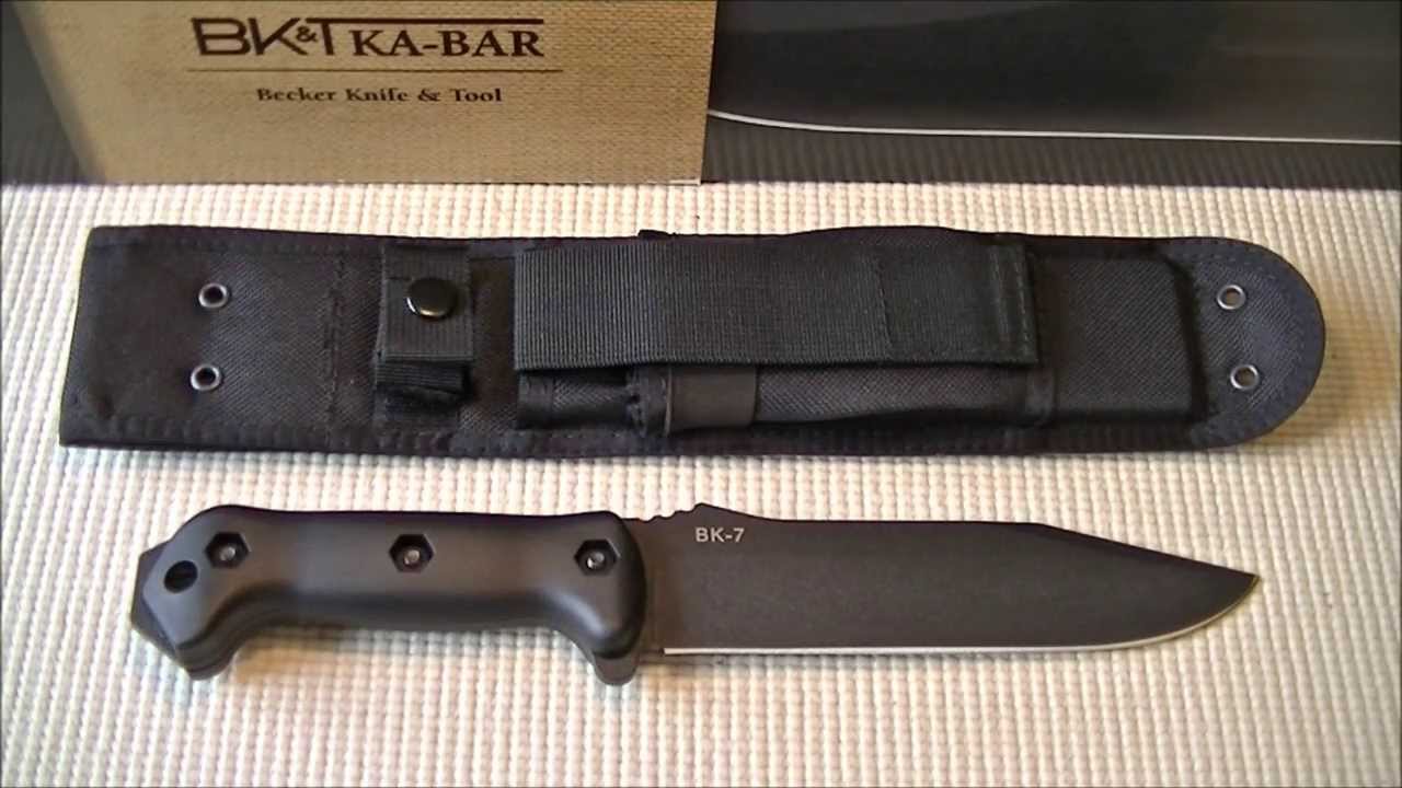Ka-Bar Becker BK7 Knife Overview and First Impressions.
