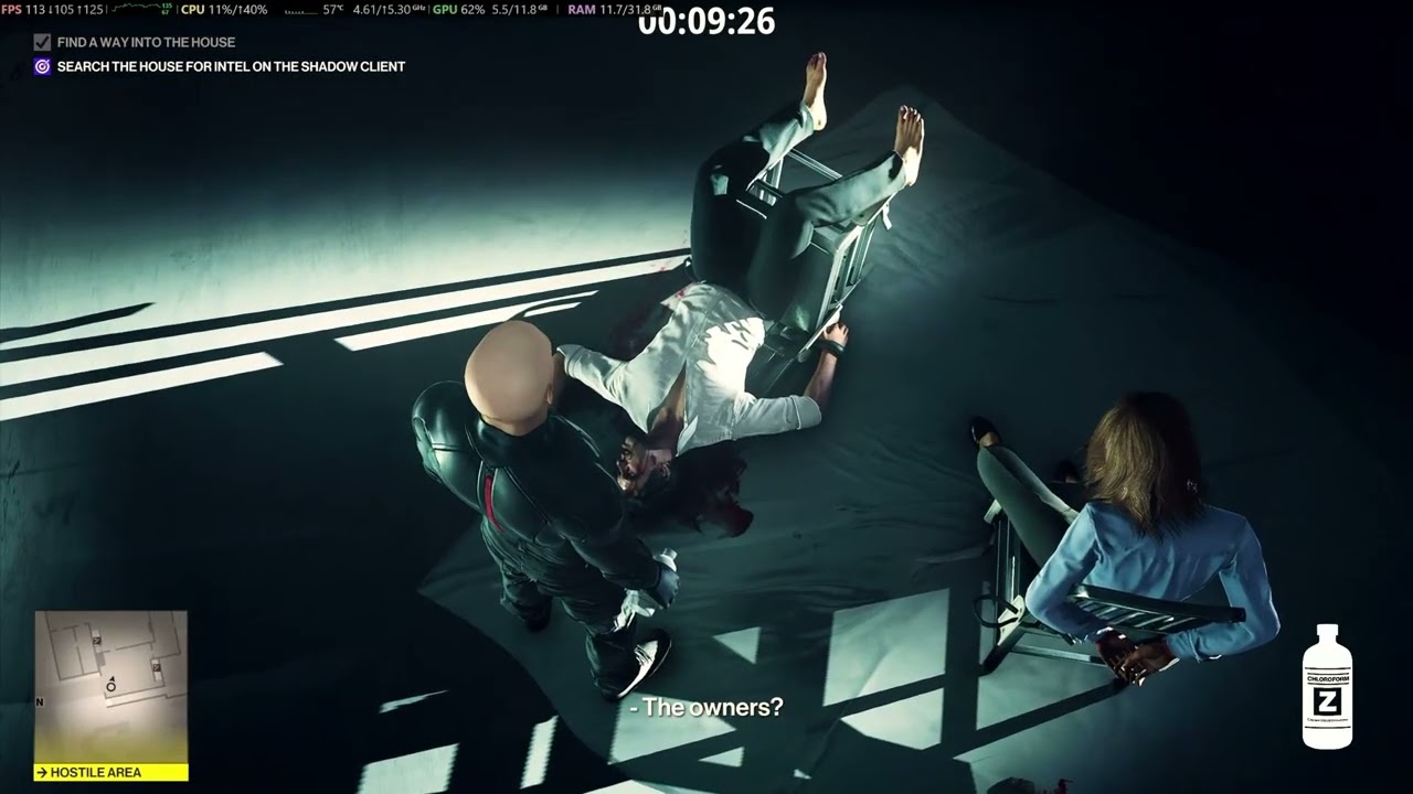 TEST GAME HITMAN 2 WITH COMBO PC INTEL (i5-14600kf + intel arc b580) /1440P/ ULTRA SETTING