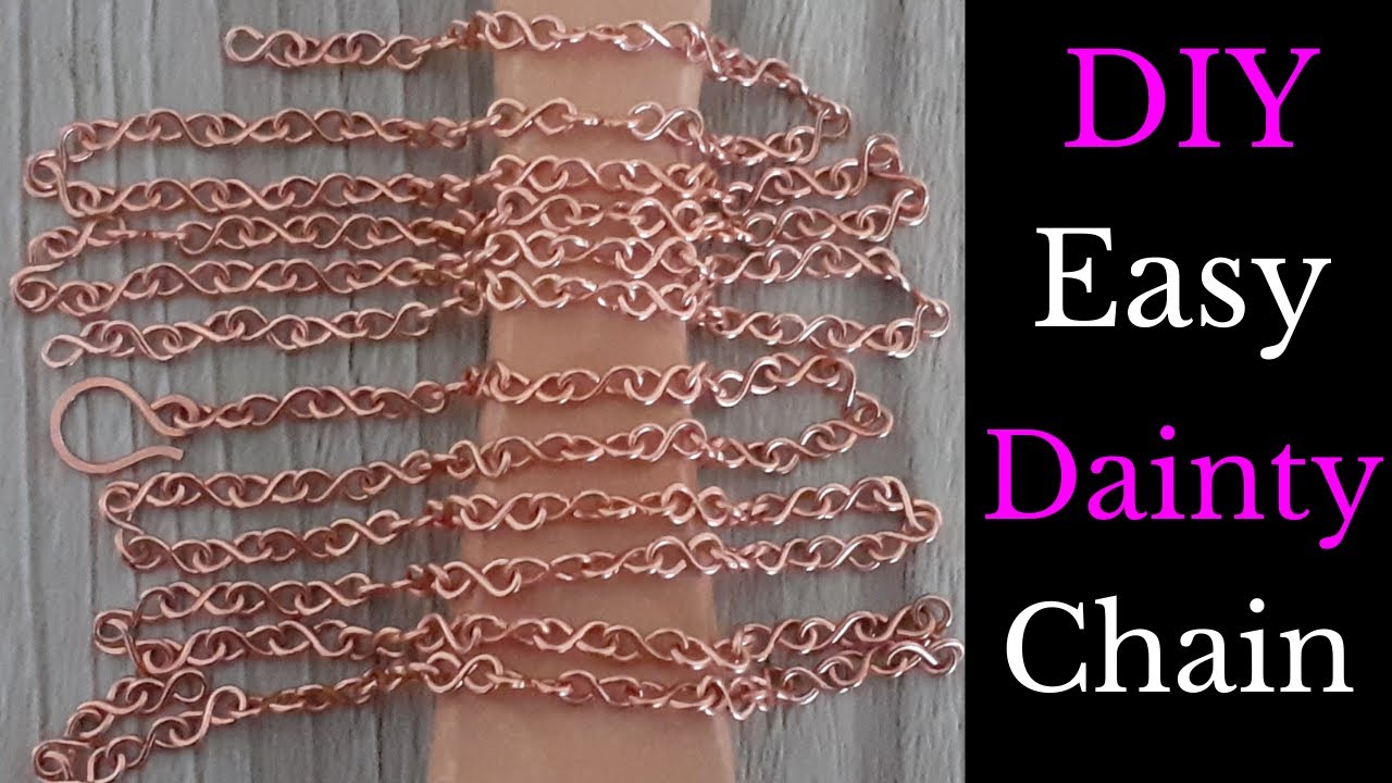 How to Make Chain Necklace | How to Make Your Own Chain Necklace | Beginners Jewelry Making Chain