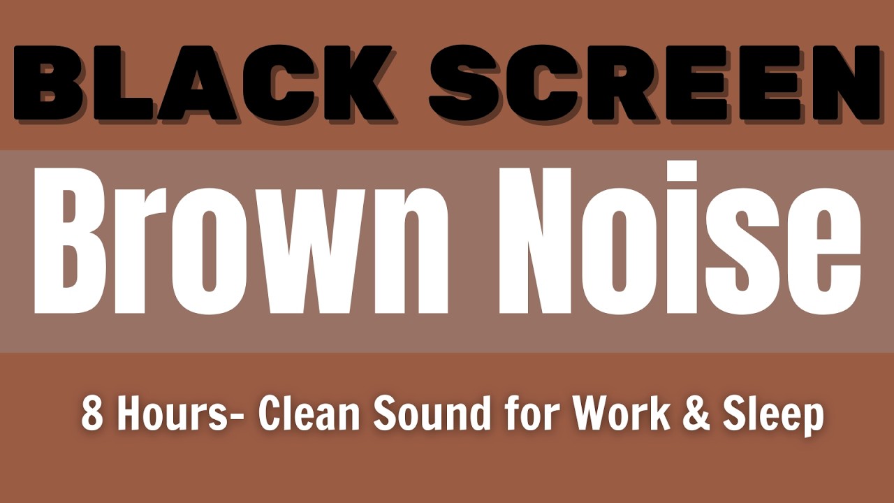 White Noise 8 Hours | Calm Background Sound for Concentration #2