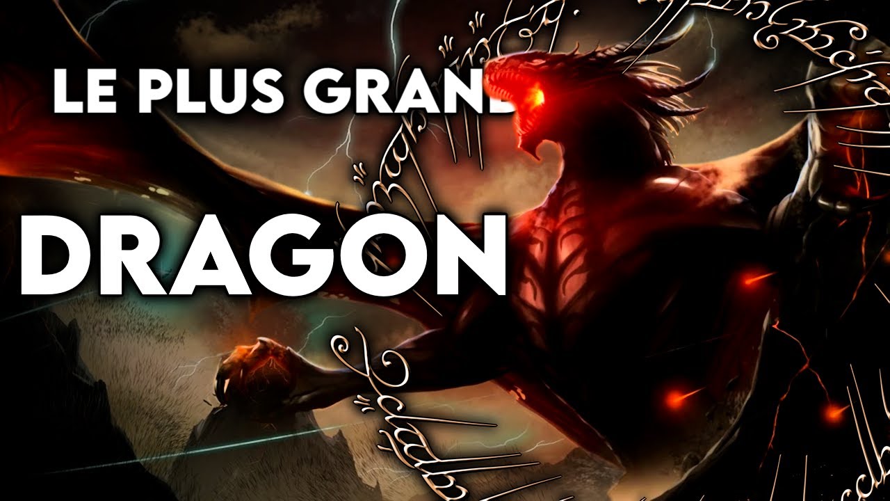 ANCALAGON Le plus grand des DRAGONS - Mémoires de la Terre du Milieu