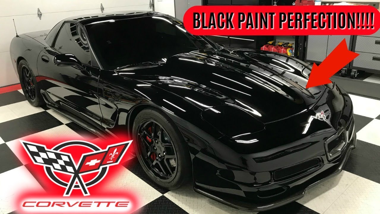 *BLACK PAINT PERFECTION* Corvette Z06 Detail VLOG 016