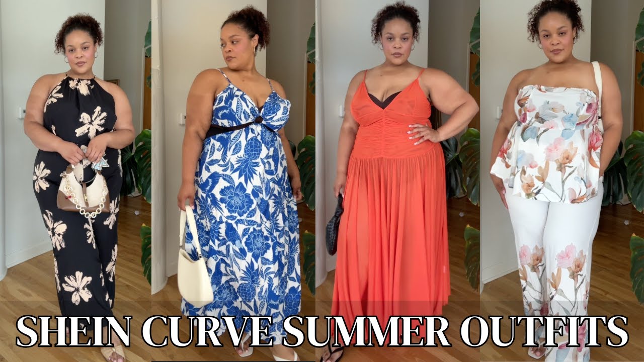 SHEIN CURVE TRY ON HAUL + REVIEW *HONEST REVIEW* SIZE 3XL / 4XL | FOR THE CURVY GIRLS!