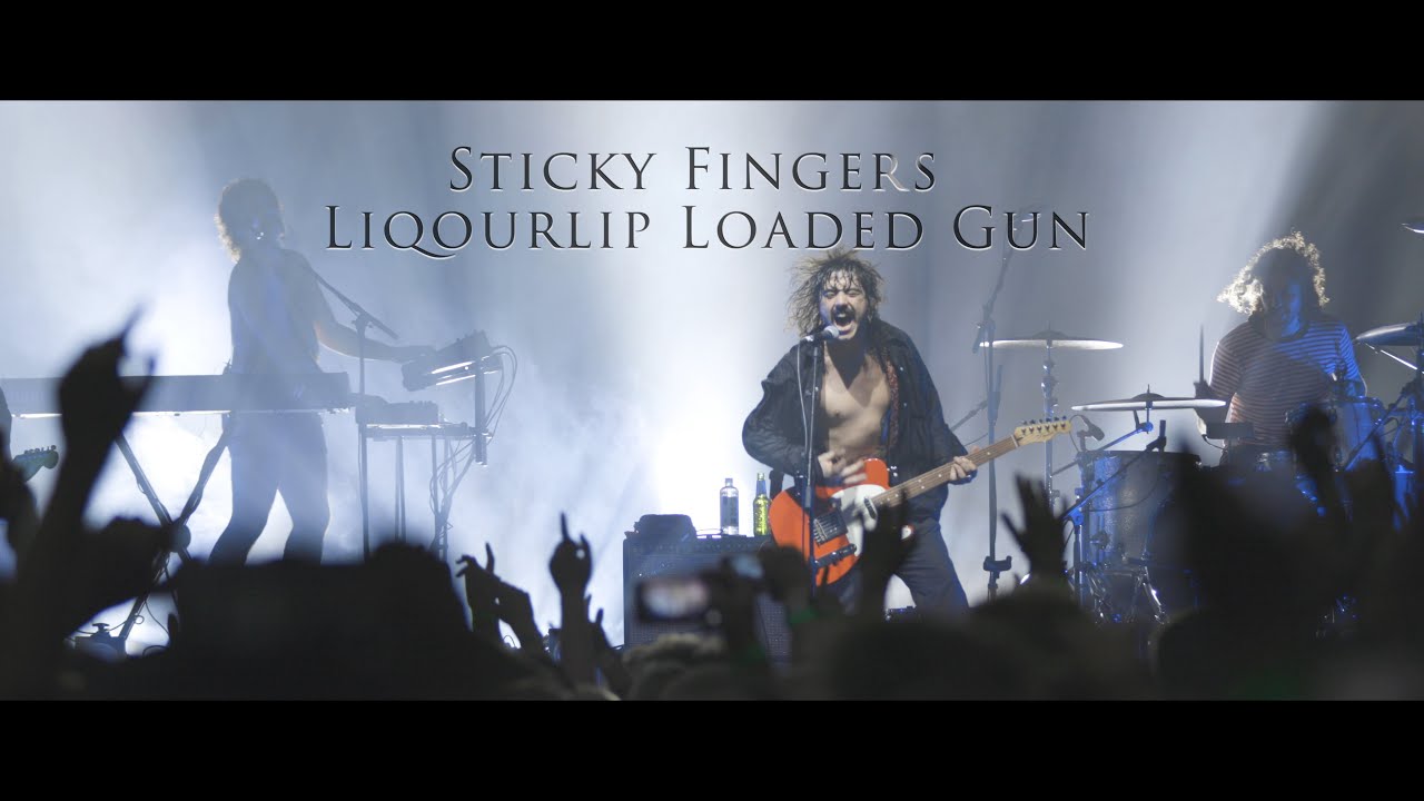 Sticky Fingers - Liqourlip Loaded Gun - Live Nelson, New Zealand 4K