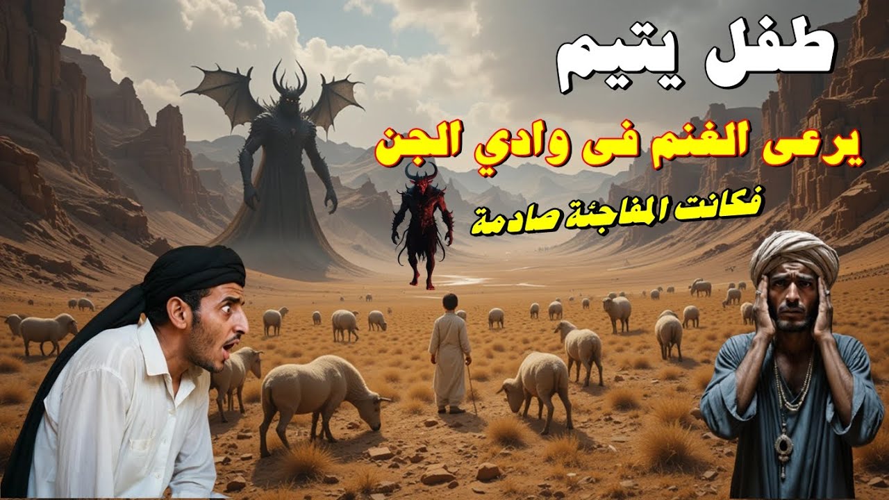قصة طفل يتيم كان يرعى الغنم فدخل وادي الجن وهو لايعلم ففعلو به شيء لايصدق ولكن بعدها كانت المفاجئة