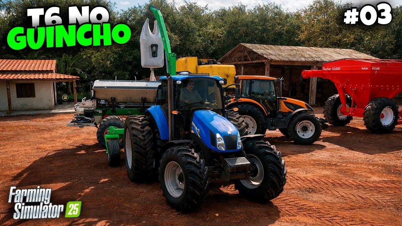 CORRIGINDO O PH DO SOLO ANTES DO PLANTIO DO FEIJÃO | FARMING SIMULATOR 25 #03