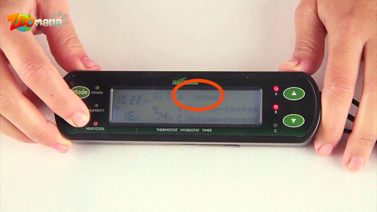Comment régler son thermostat digital de terrarium Trixie - Partie 2