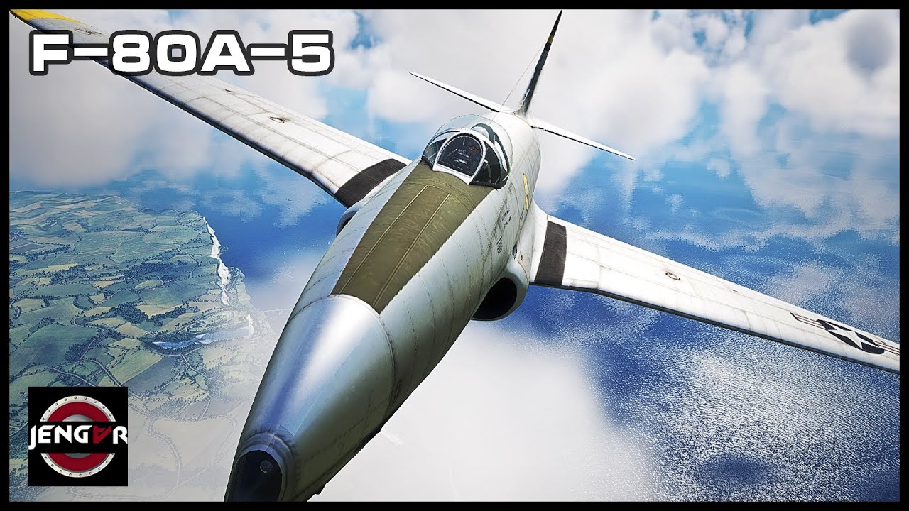 ПРЕКРАСНАЯ ПАДАЮЩАЯ ЗВЕЗДА! F-80A-5 — США — War Thunder!