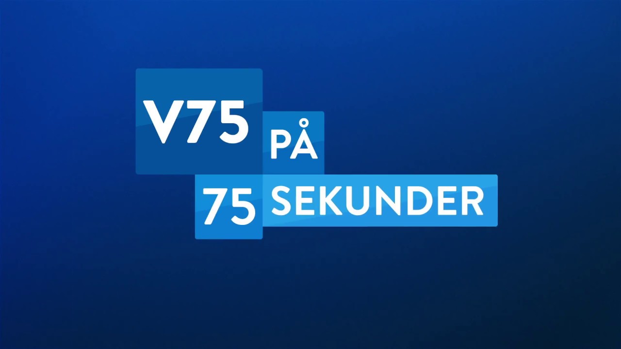 V75 p&aring; 75 sekunder - &Aring;rj&auml;ng 14 juli 2018