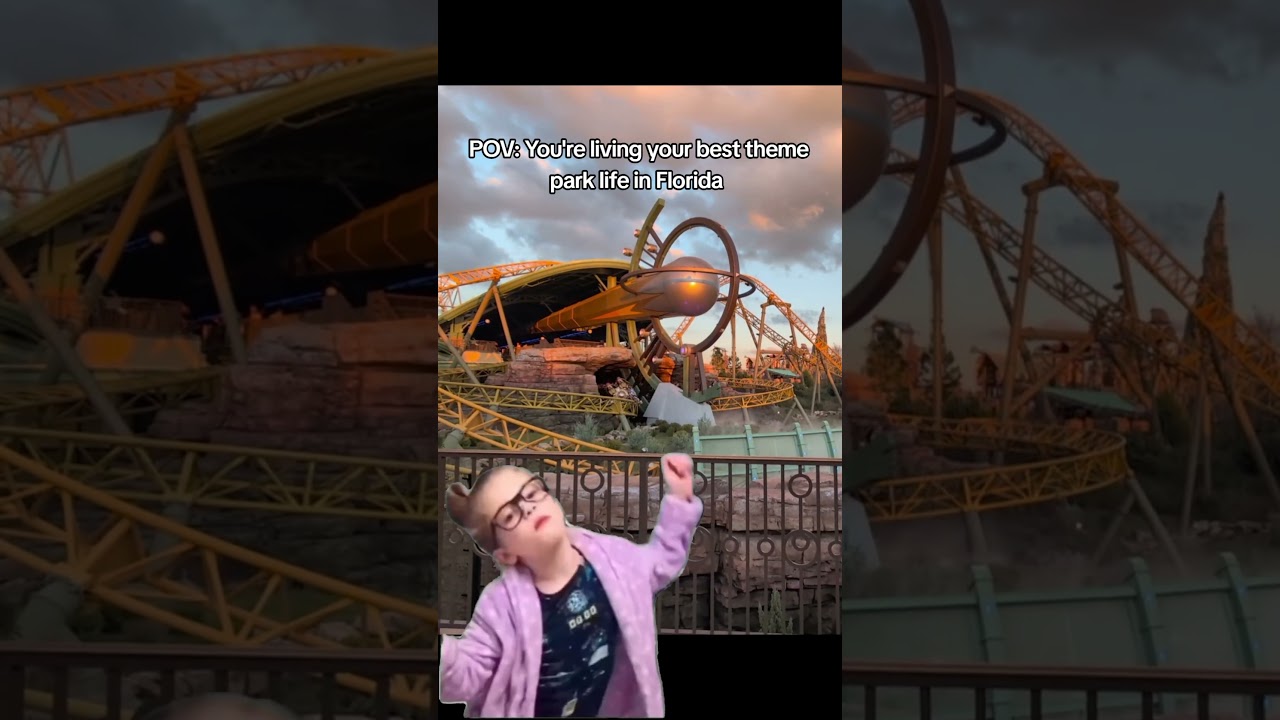 POV: You're Living your best theme park life in Florida 