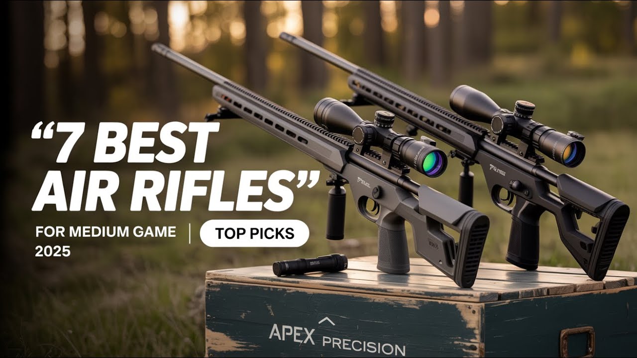 7 Best Air Rifle for Hunting medium game 2025