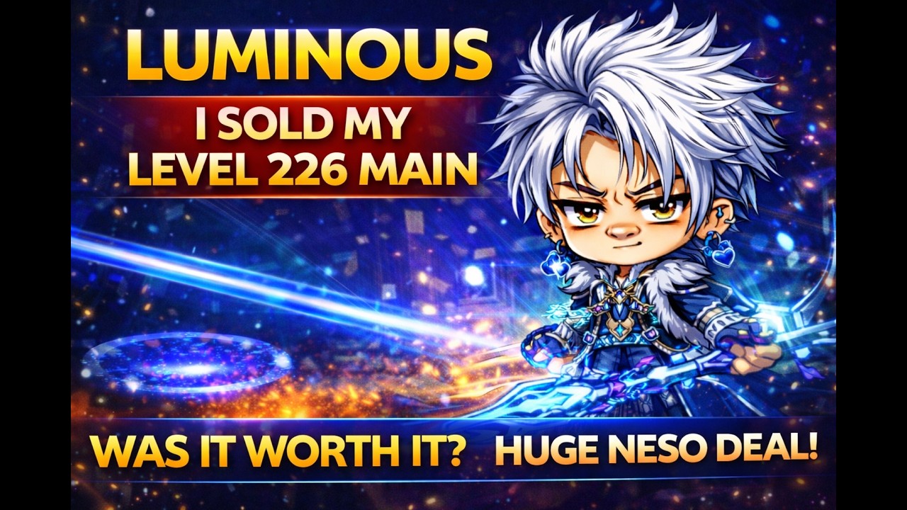 I SOLD My Luminous… Was This a HUGE Mistake? | MapleStory N