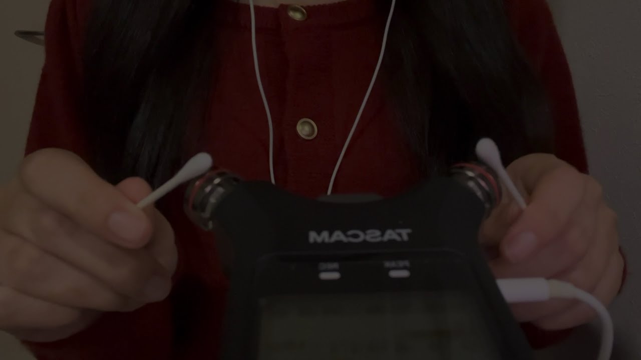 【ASMR】綿棒耳かき