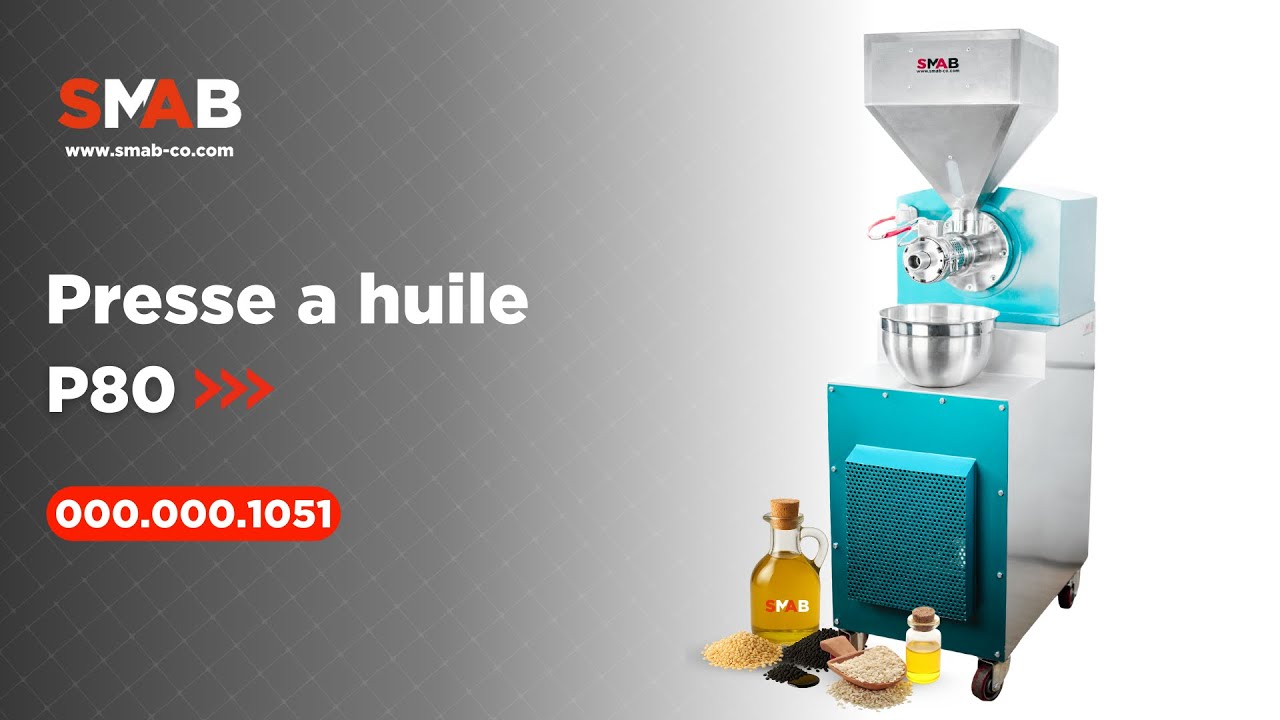 Presse &agrave; huile P80 - SMAB