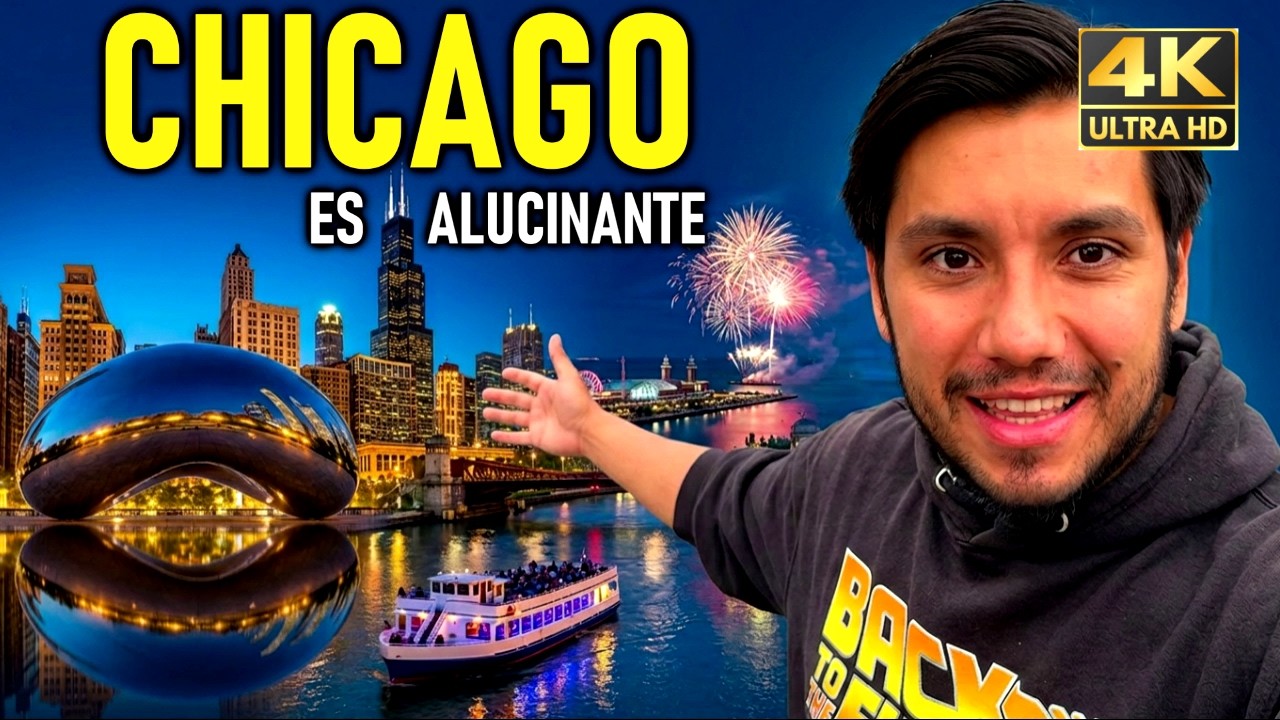 GUÍA COMPLETA CHICAGO 2026 🇺🇸🏙️ | QUÉ VER y HACER 3 días en CHICAGO [4K]
