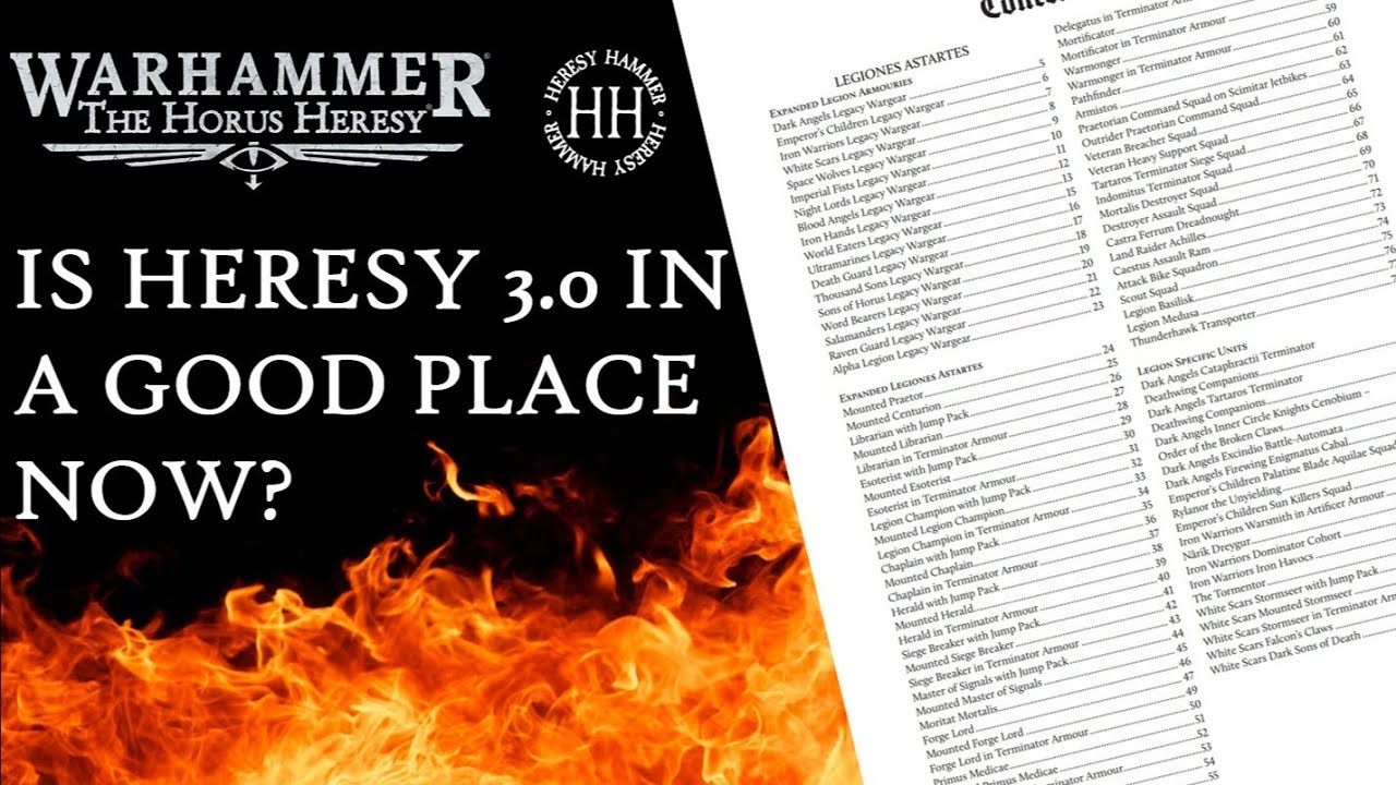TOP 10 TAKEAWAYS FROM THE LEGACIES of the AGE of DARKNESS FOR WARHAMMER: THE HORUS HERESY