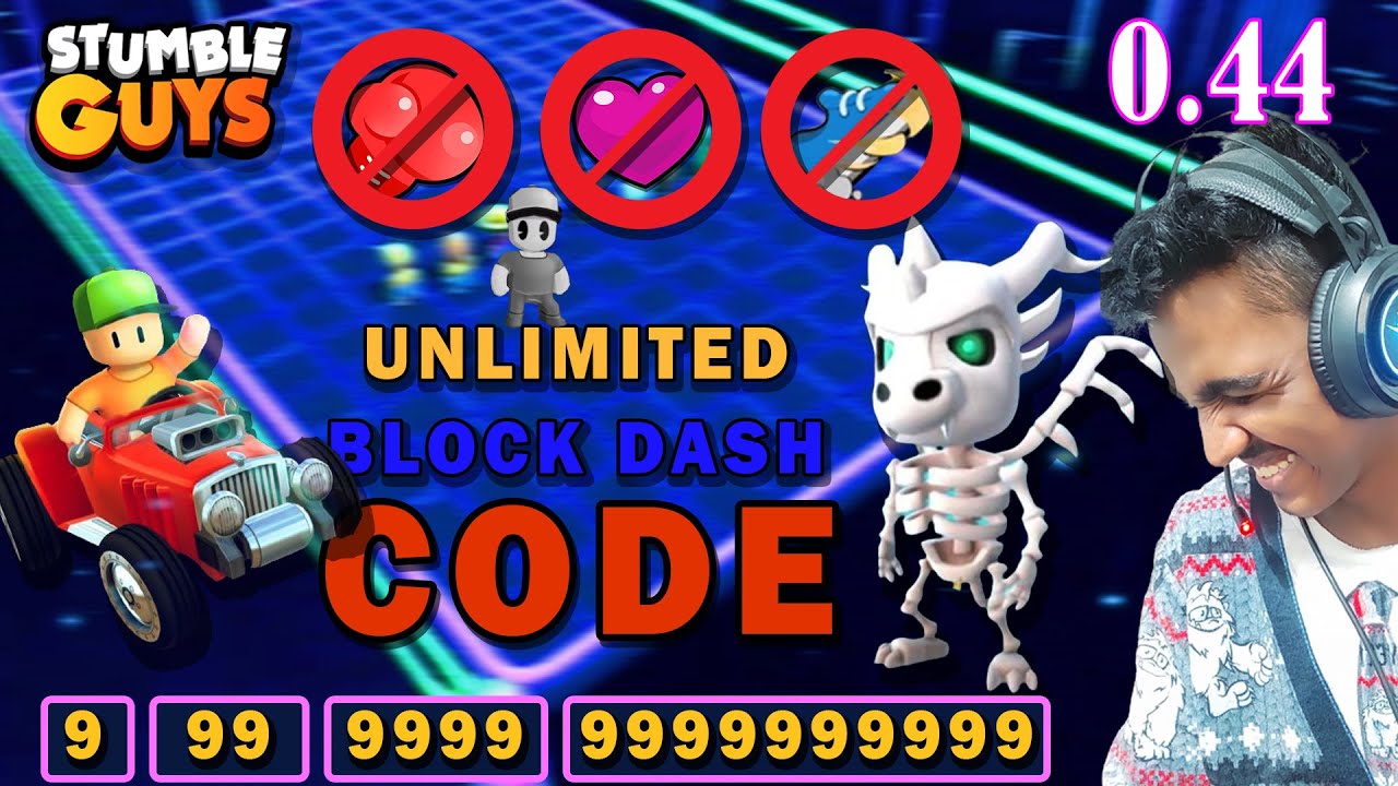 UNLIMITED BLOCK DASH  TOUR // STUMBLE GUYS  || LIVE || @Indian Vision Gaming