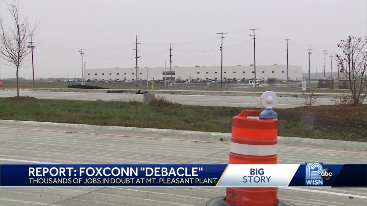 Report: Wisconsin Foxconn project a 'debacle'