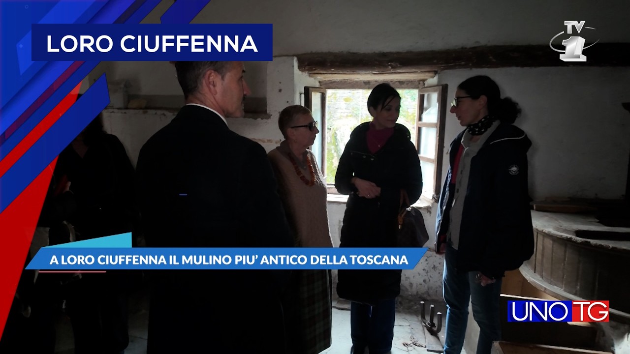A Loro Ciuffenna il mulino più antico della Toscana.