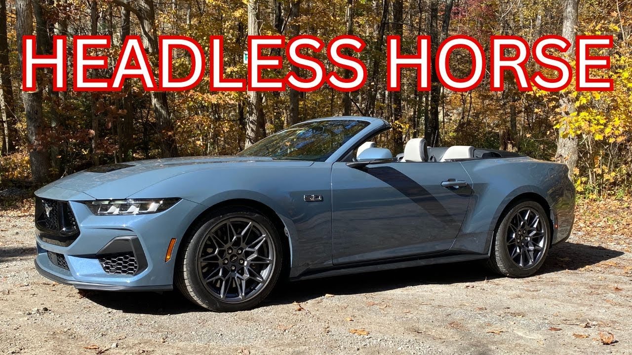 Обзор: Ford Mustang GT Convertible 2024 года — мчится как ветер