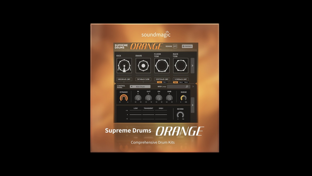 Supreme Drums Orange Intro Video