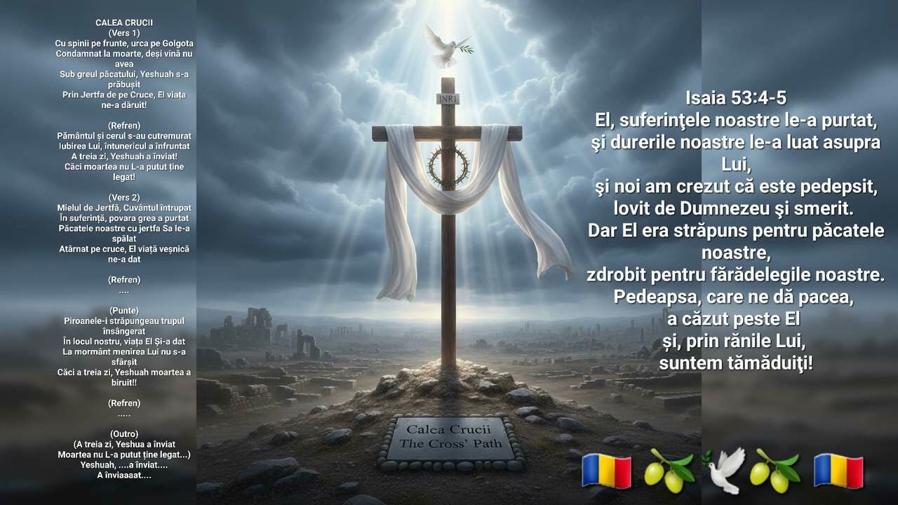🇷🇴 Calea Crucii - Isaia 53:4,5  (